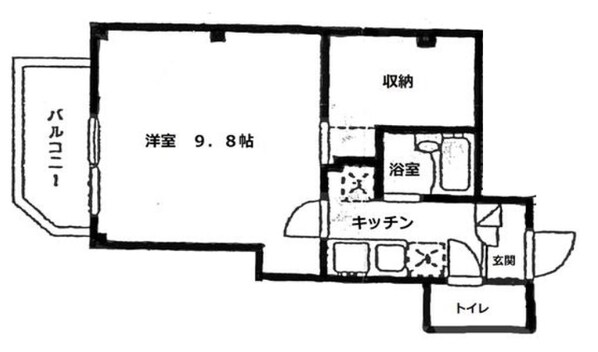 ブロードストーン小机の物件間取画像